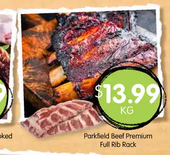Spudshed Parkfield Beef Premium Full Rib Rack offer