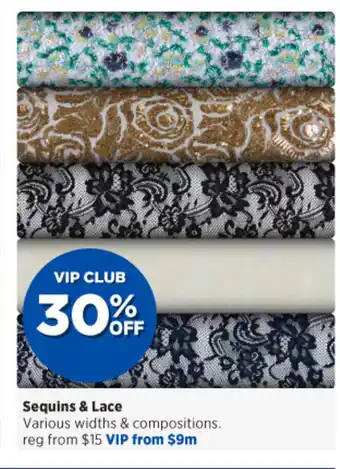 Spotlight Sequins & Lace offer