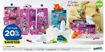Spotlight NEW Sneak Artz Shoe Box offer