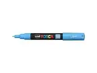Officeworks Uni POSCA PC 1M Paint Marker Light Blue offer