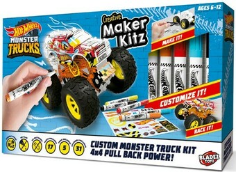 BIG W Hot Wheels DIY Monster Truck Maker Kitz offer