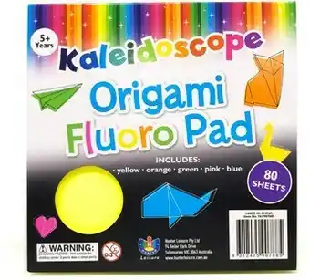 Kaleidoscope 80-Pack Origami Fluoro Pad