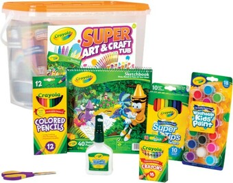 BIG W Crayola Super Art Tub offer