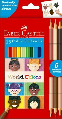 BIG W Faber Castell 15-Pack World Colours Eco Pencils offer