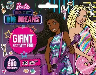 BIG W Barbie: Big City, Big Dreams: Giant Activity Pad offer