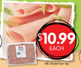 KRC Shaved Ham 1kg
