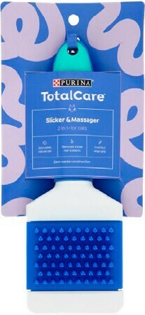 Purina Total Care Slicker & Massager for Cats