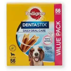 BIG W Pedigree 56-Pack Dentastix - Medium Breeds offer