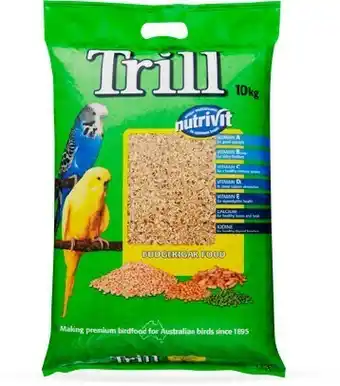 Trill Bird Seed 10kg - Budgerigar Food