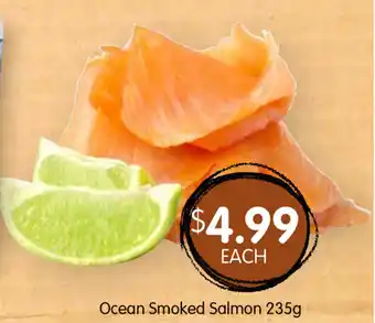 Spudshed Ocean Smoked Salmon 235g offer