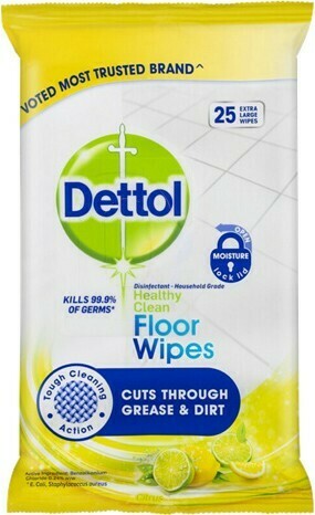 BIG W Dettol 25-Pack Floor Cleaning Wipes offer