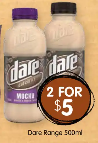 Spudshed Dare Range 500ml offer