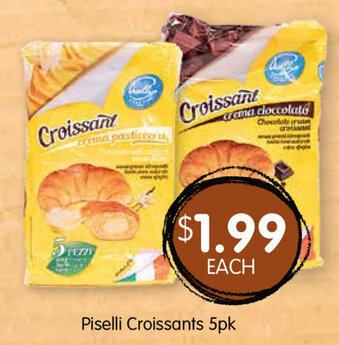 Spudshed Piselli Croissants 5pk offer