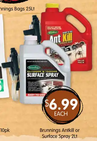 Brunning Antkill or Surface Spray 2Lt