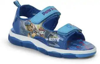 BIG W Paw Patrol Boys Light Up Sandals - Blue offer
