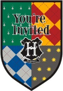 BIG W Harry Potter 8-Pack Invitations offer