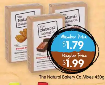 The Natural Bakery Co Mixes Regular Price 450g