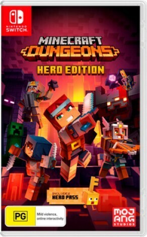 BIG W Nintendo Switch Minecraft Dungeons Hero Edition offer