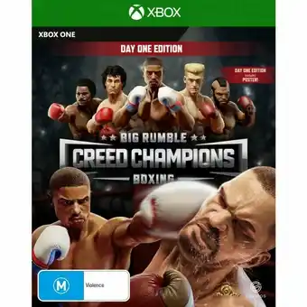BIG W Xbox One Big Rumble Boxing Creed Champions offer
