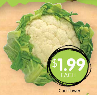 Spudshed Cauliflower offer