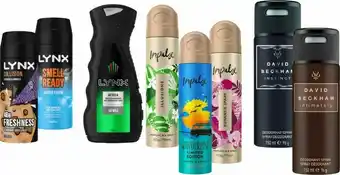 BIG W 1/2 Price on LYNX, Impulse and David Beckham offer