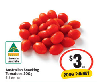 IGA Australian Snacking Tomatoes 200g offer
