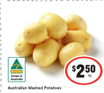 IGA Australian Washed Potatoes offer