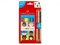 BIG W Faber Castell 15-Pack World Colours Eco Pencils offer
