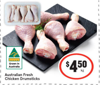 IGA Australian Fresh Chicken Drumsticks offer