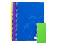 BIG W Colourhide 120 Page A4 Scented Spiral Notebook - Grape offer
