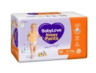 BIG W BabyLove Jumbo Pants 12-17kg Walker 50 Pack offer