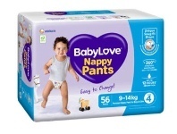 BIG W BabyLove Jumbo Nappy Pants Toddler 9-14kg 56 Pack offer