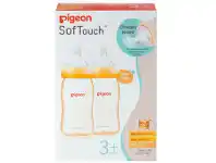 Pigeon Soft Touch 3+ Months Bottle Twin Pack 240ml