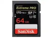 Teds Cameras Sandisk Extreme Pro 64GB SDHC Card offer