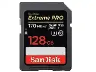 Teds Cameras Sandisk Extreme Pro 128GB SDHC Card offer