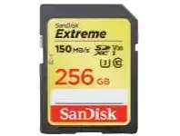 Teds Cameras Sandisk Extreme 256GB SDHC Card offer