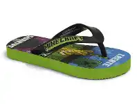 BIG W Minecraft License Thong Sizes 10-2 - Black & Green offer