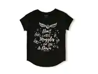 BIG W Harry Potter Girls Muggles Tee Sizes 10-16 - Black offer