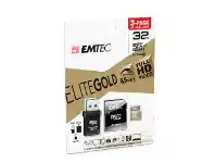 BIG W Emtec 32GB Gold MicroSD with USB 2.0 offer