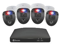 The Good Guys Swann 4 Camera 1080p 1TB HDD DVR Enforcer Kit offer