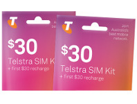 BIG W Telstra $30 SIM offer