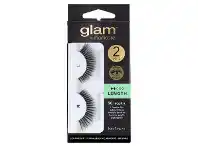 BIG W Glam by Manicare Mink Effect Lashes 2 Pack #65 - Sophie offer