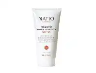 Ramsay Pharmacy Natio Clear Zinc Mineral Sunscreen SPF50 50g offer