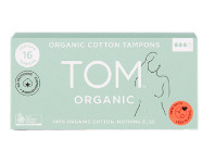 TOM Organic 16 Regular Organic Cotton Tampons