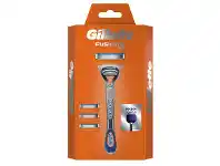 Gillette Fusion 5 Starter Pack Razor + 3 Blades & FREE Razor Cap