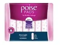Poise Overnight 8