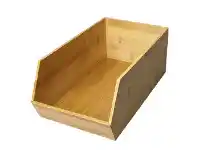 BIG W LT Williams Bamboo Stacking Basket offer