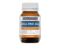 Ethical Nutrients Megazorb Mega Zinc 40mg 120 Tablets