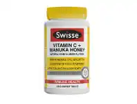 Vital Pharmacy Swisse Ultiboost Vitamin C + Manuka Honey 120 Tablets offer
