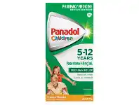 Direct Chemist Outlet Panadol Children 5-12 Years Orange 200ml offer